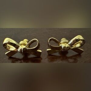 Kate Spade Gold Bow Earrings